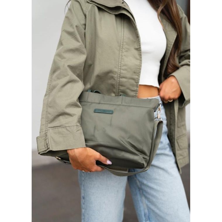 Torebka shopper, zielona, Peterson