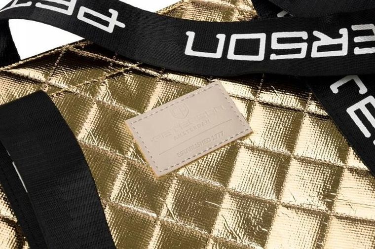 Torebka shopper, złota, Peterson