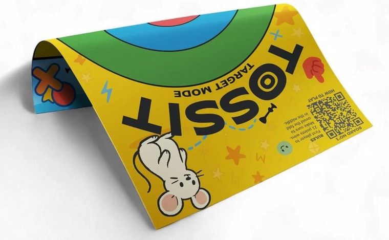 Tossit, Target & Tic-Tac-Toe, tarcza do rzutek