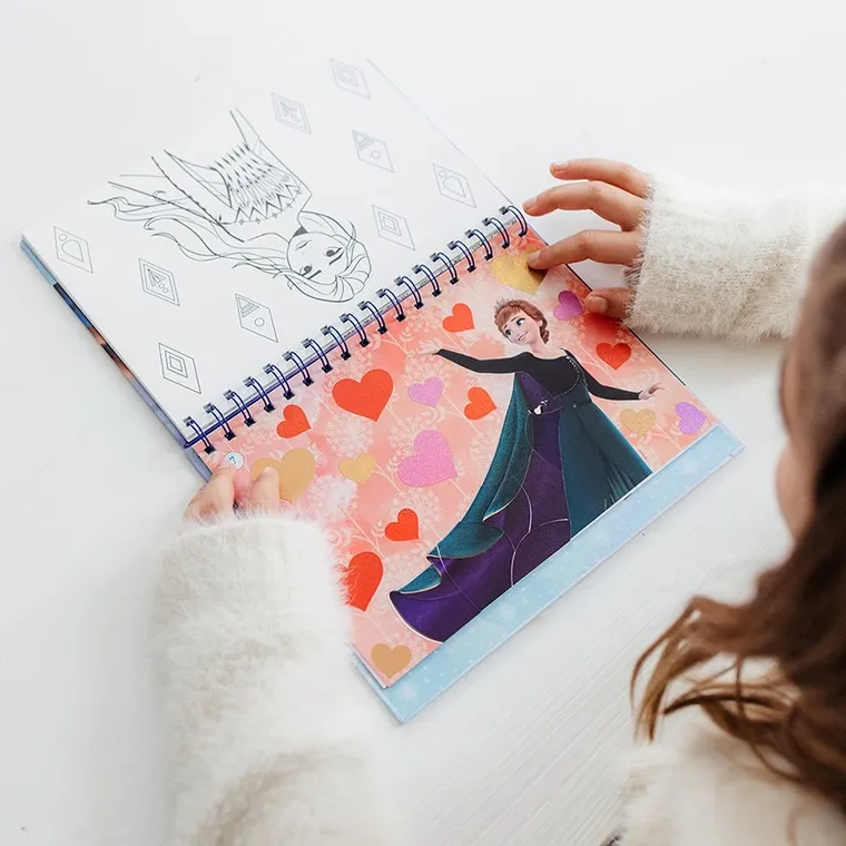 Totum, Kraina Lodu, wyklejanie po numerach