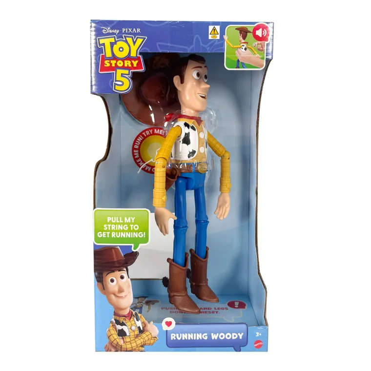 Toy Story 5, Biegnący Chudy, figurka interaktywna, 30 cm, wersja angielska