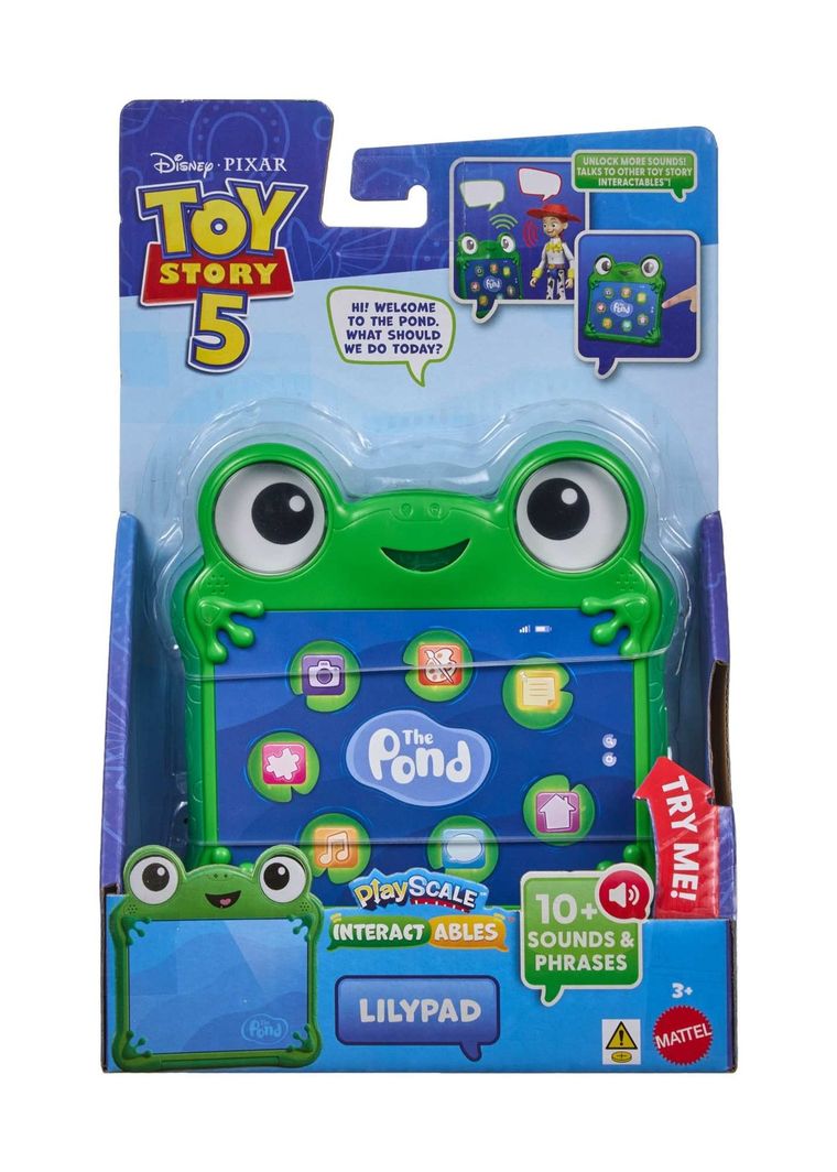 Toy Story 5, Lilypad, interaktywna mówiąca figurka, skala 18 cm