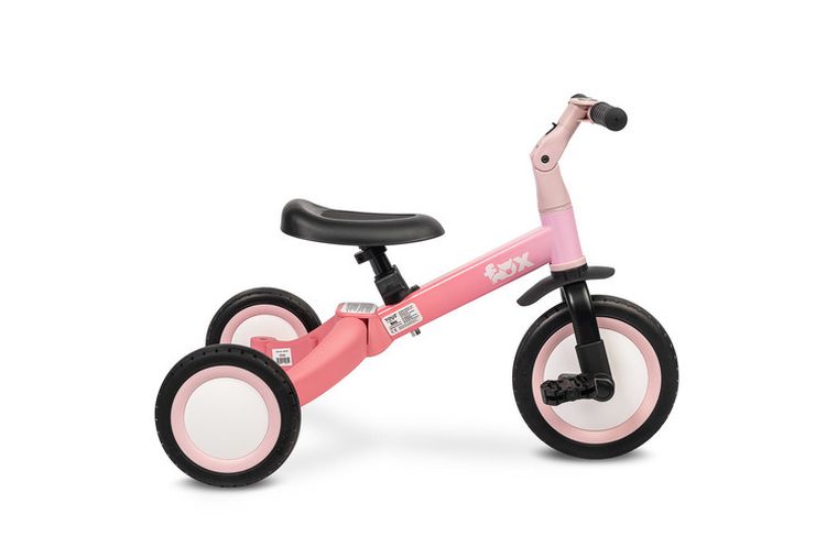Toyz, Fox, rowerek trójkołowy, biegowy, pink