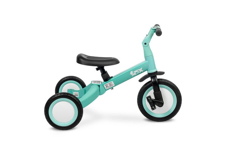 Toyz, Fox, rowerek trójkołowy, biegowy, turquoise