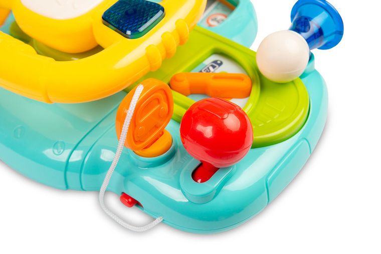 Toyz, Kierownica rajdowca, zabawka edukacyjna, turquoise