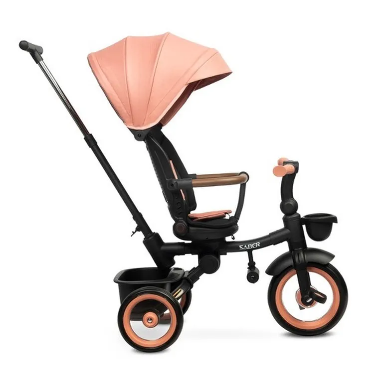 Toyz, Saber, rowerek 3-kołowy, light pink