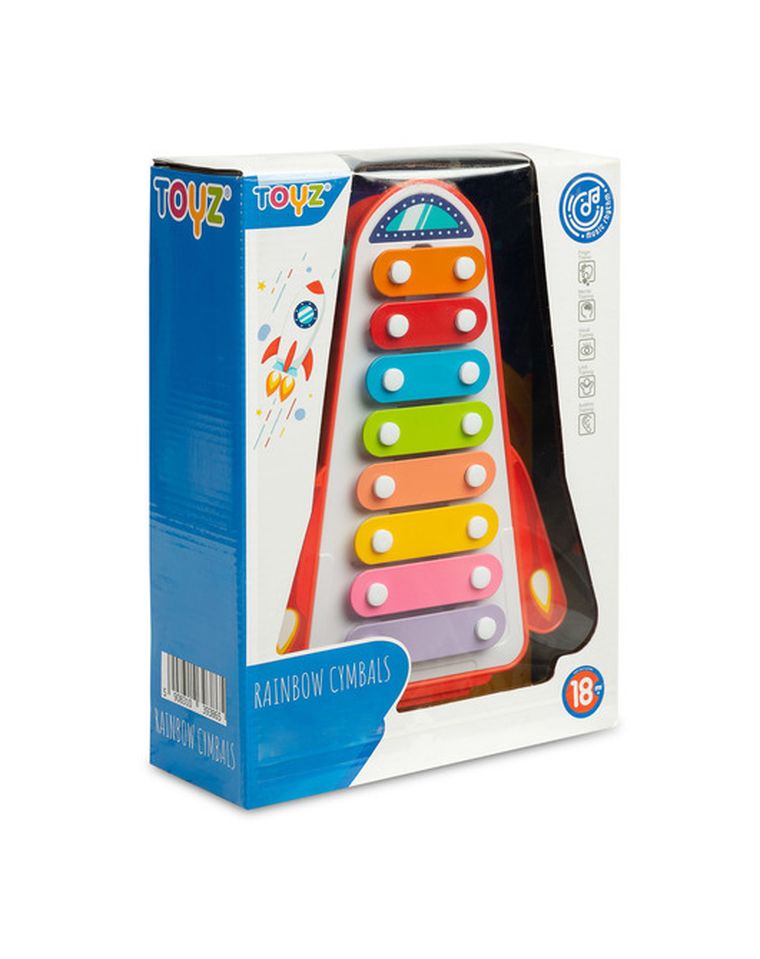 Toyz, Tęczowe cymbałki, zabawka edukacyjna