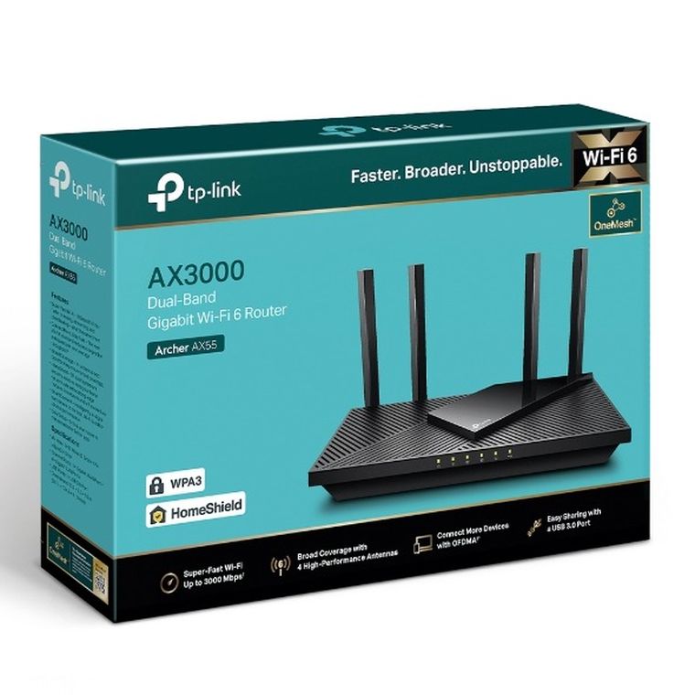 TP-Link, Archer, router, AX55