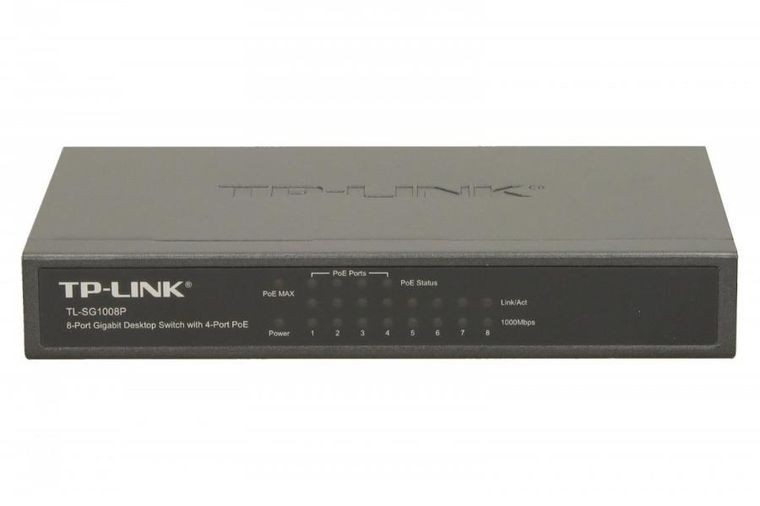 TP-Link, switch, TL-SG1008P