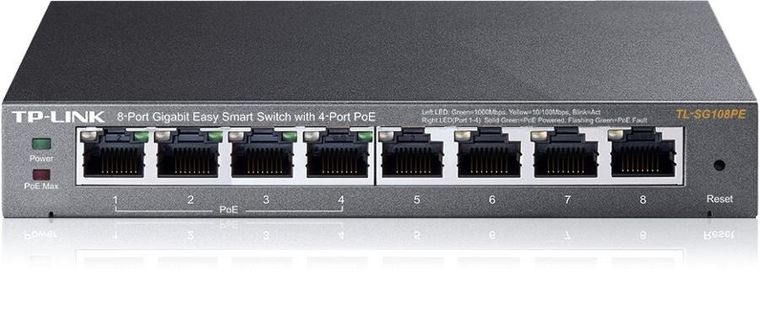 TP-Link, switch, TL-SG108PE