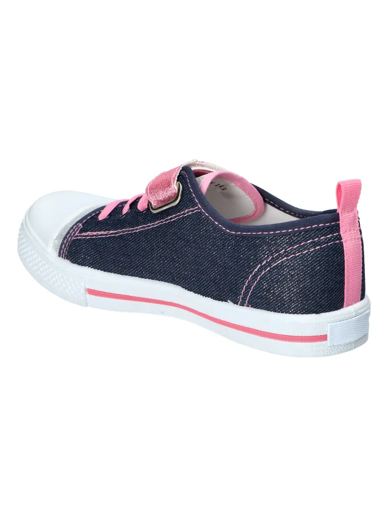 Trampki dziewczęce, granatowe, American Club