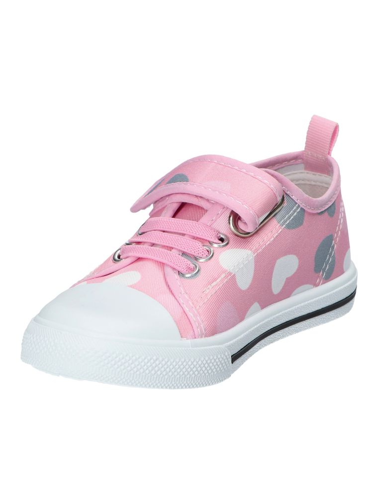 Trampki dziewczęce, różowe, American Club