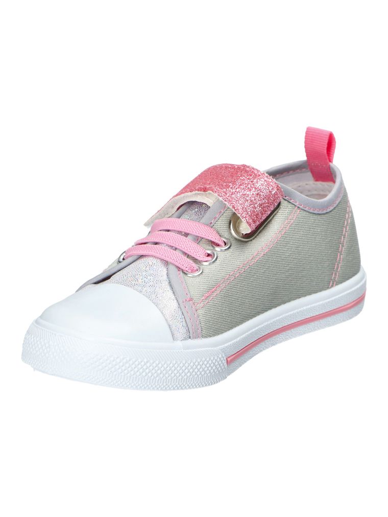 Trampki dziewczęce, szare, American Club