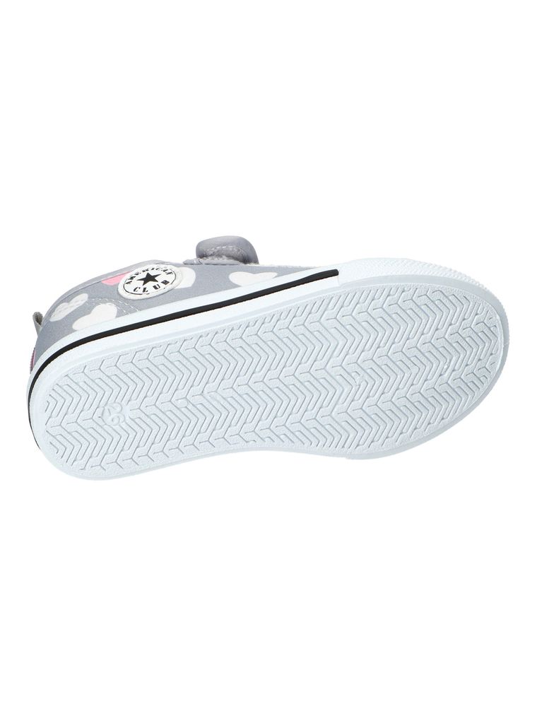 Trampki dziewczęce, szare, American Club