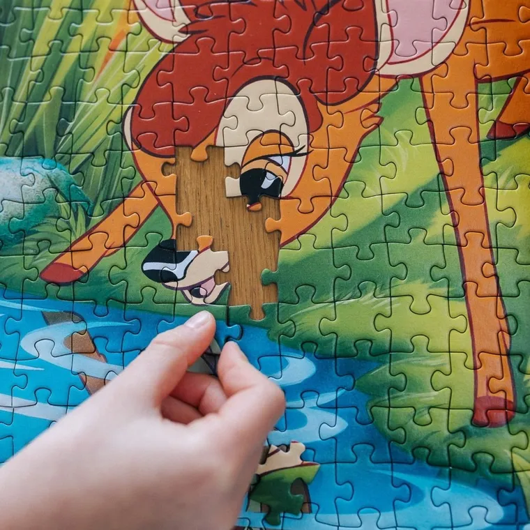 Trefl, 40-lecie, Disney, Klub przyjaciół Myszki Mickey, Zabawa w kałużach, puzzle, 160 elementów