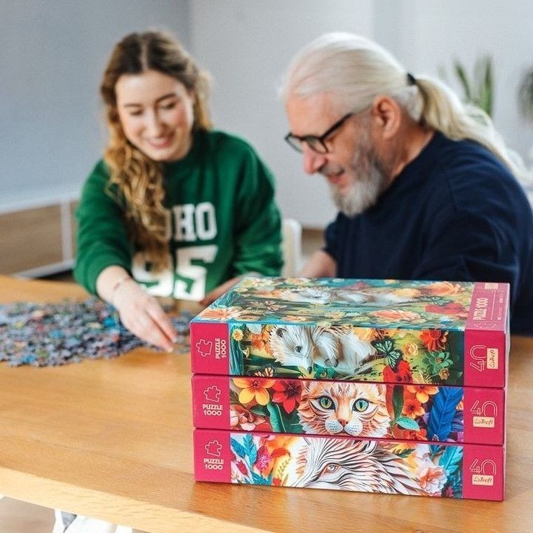 Trefl, 40-lecie, Paper Art: Londyn, puzzle, 1000 elementów