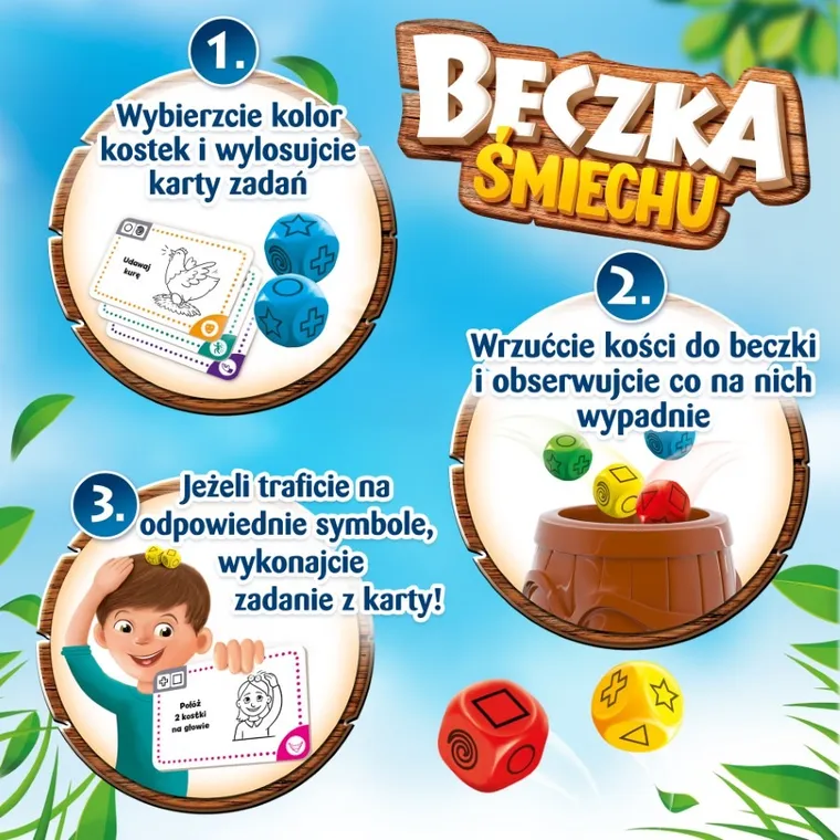 Trefl, Beczka śmiechu, gra familijna