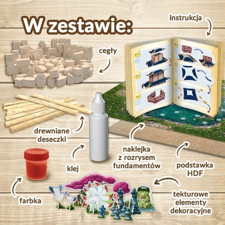 Trefl, Buduj z cegły, Travel, Pagoda, zestaw kreatywny, 160 elementów