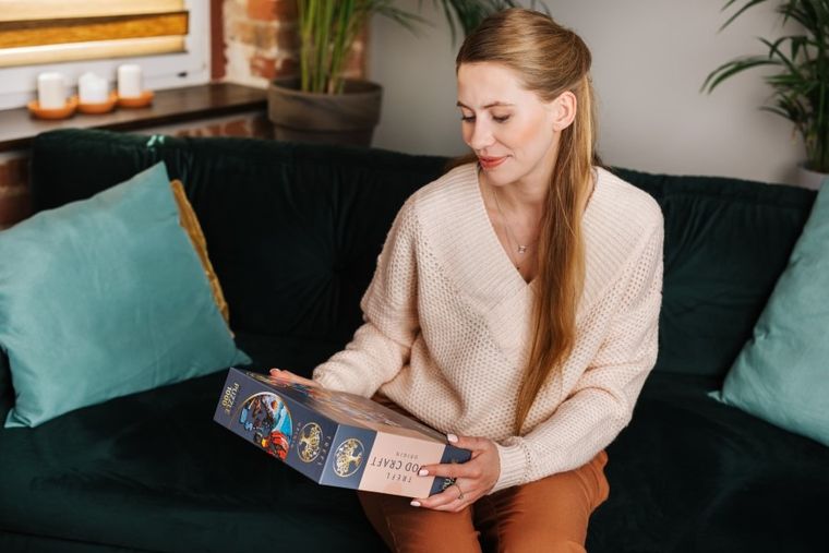 Trefl, Kolorowe balony, puzzle drewniane, 1000 elementów