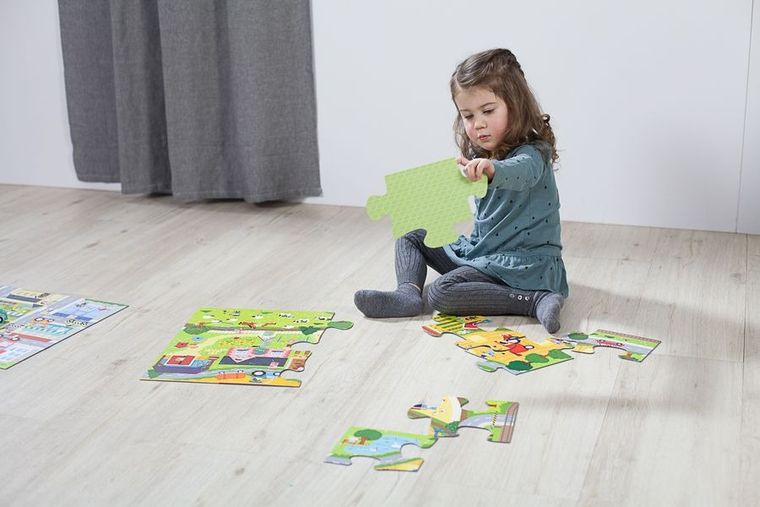 Trefl, Little Planet, Na wsi, pierwsze giga puzzle