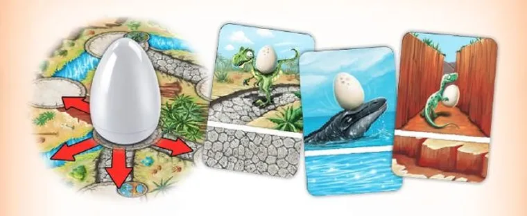 Trefl, Magajaja, Dinosaurs, gra familijna