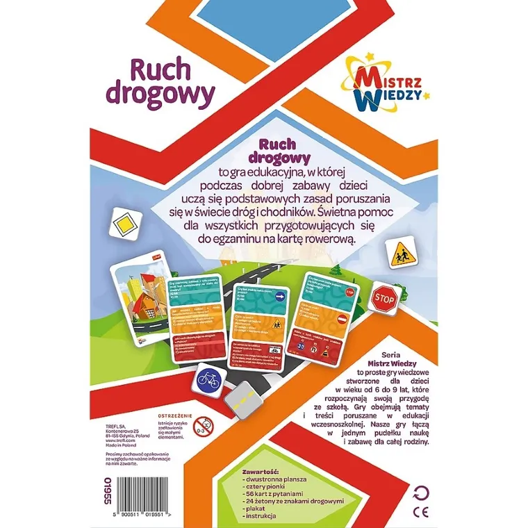 Trefl, Mistrz Wiedzy, Ruch drogowy, gra edukacyjna