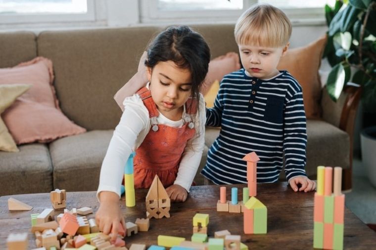 Trefl, O!Klocki, Combo set, edukacyjne klocki, 142 elementy