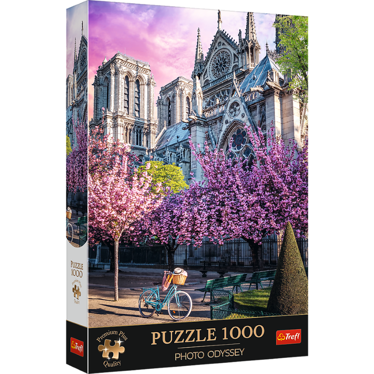Trefl, Photo Odyssey, Katedra Notre-Dame w Paryżu, puzzle, 1000 elementów