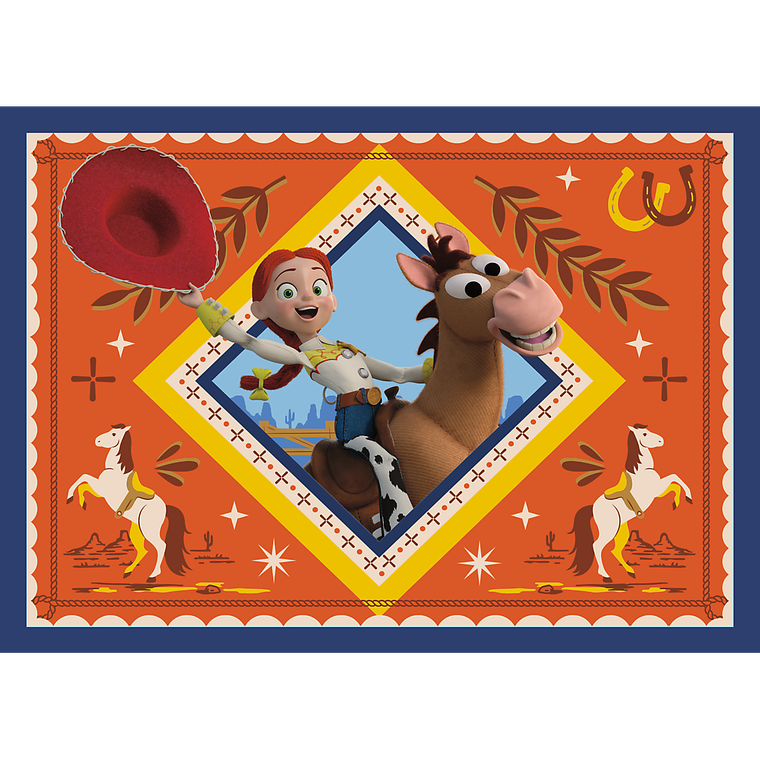 Trefl, Premium Plus Kids, Toy Story, Czas zabawek, puzzle, 4-88 elementów