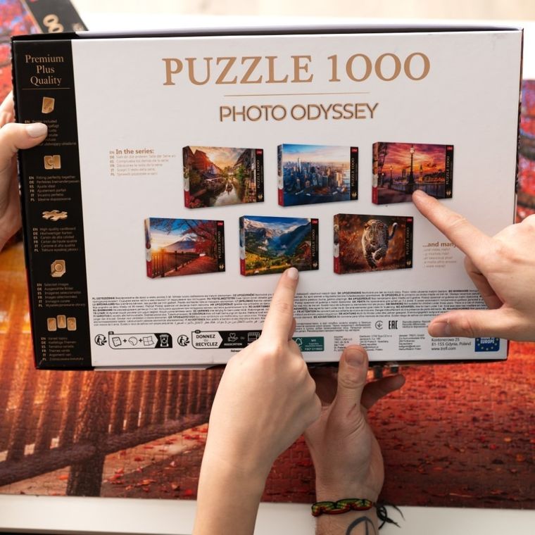 Trefl, Premium Plus, Photo Odyssey, Wieża Cesta, San Marino, puzzle, 1000 elementów