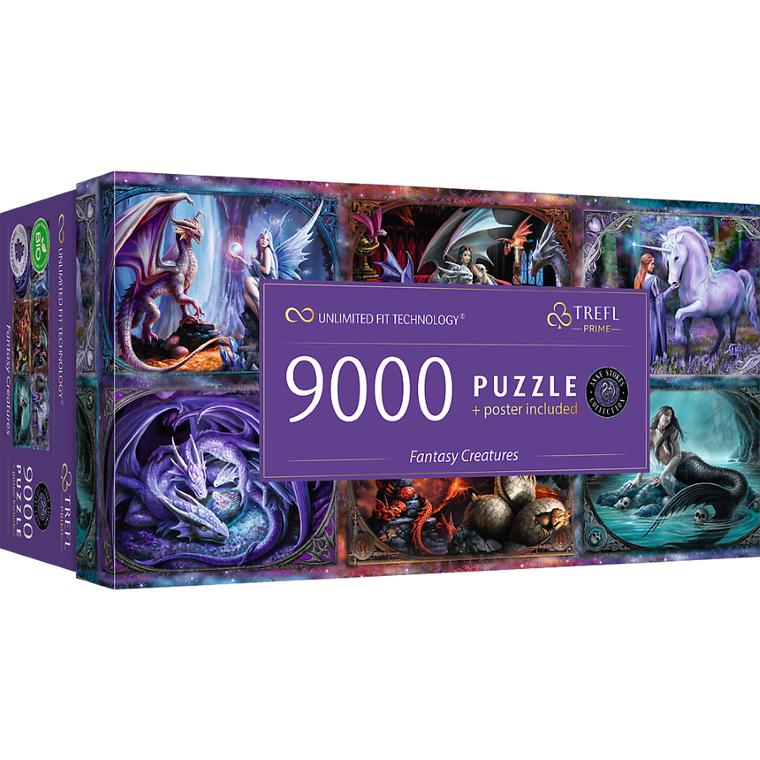 Trefl, Prime UFT, Anne Stokes With Fee, puzzle, 9000 elementów