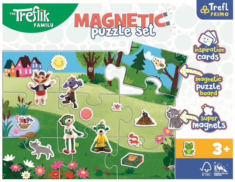 Trefl, Primo, Rodzina Trefl, Primoików, Trefl, Primoikowy dzień, puzzle magnetyczne