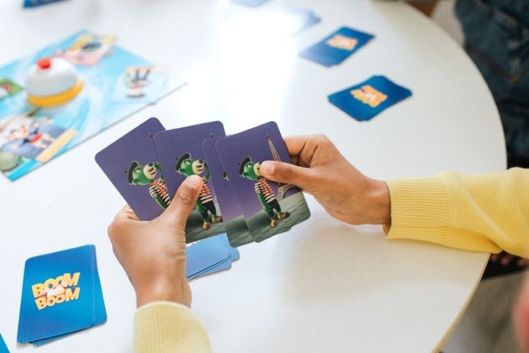 Trefl, Rodzina Treflików, Boom Boom, gra karciana