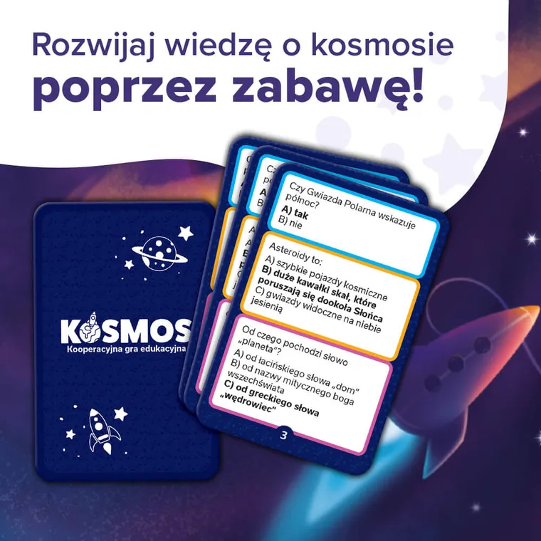 Trefl, Rodzina Treflików, Kosmos, gra edukacyjna