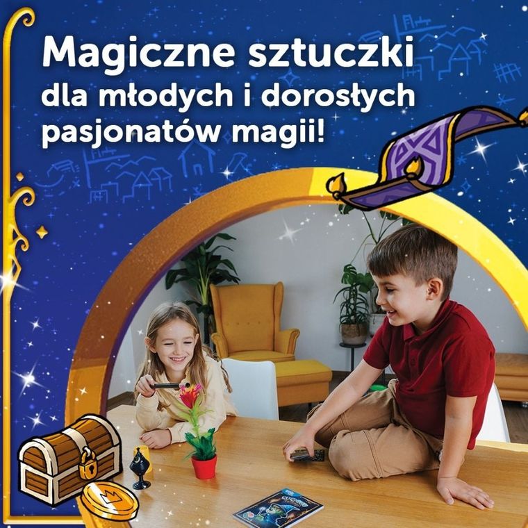 Trefl, Rodzina Treflików, Magiczne Sztuczki, Zestaw Startowy Magika