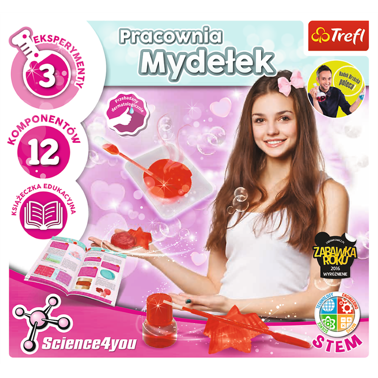 Trefl, Science4You, Pracownia mydełek, zestaw M