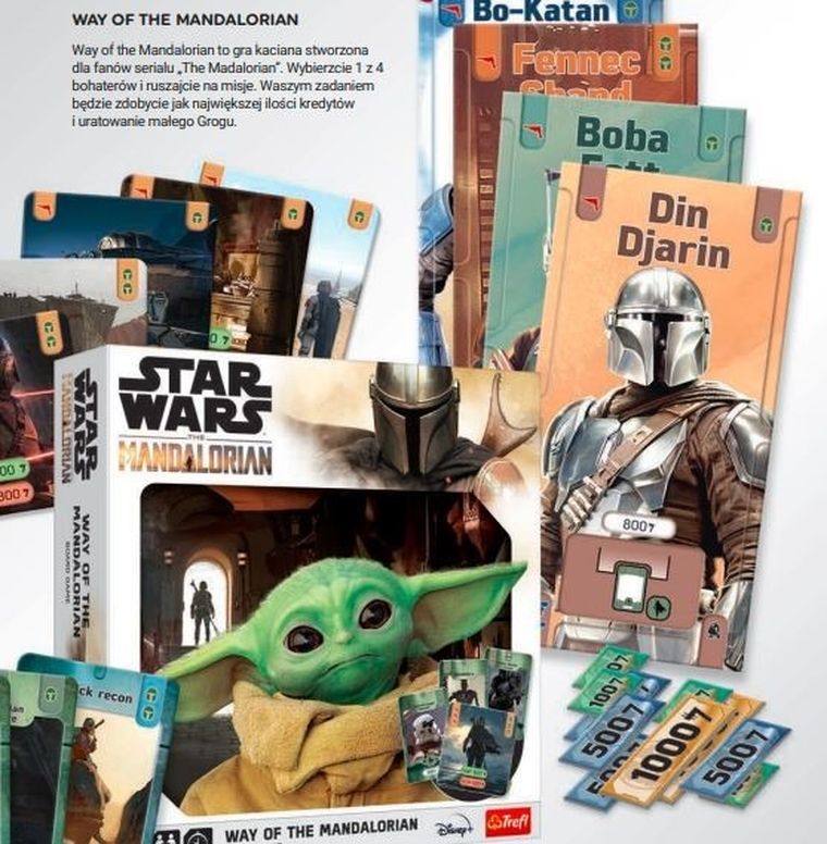 Trefl, Star Wars, Way of the Mandalorian, gra karciana