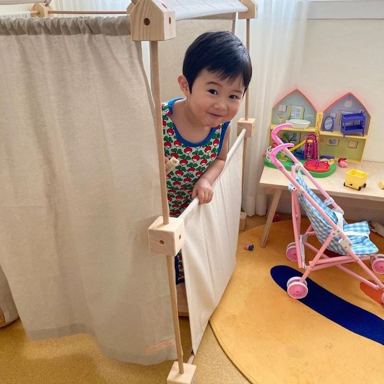 Trigonos, Maxi Trigonos Kernel Kreema, drewniane klocki konstrukcyjnem, 44 elementy