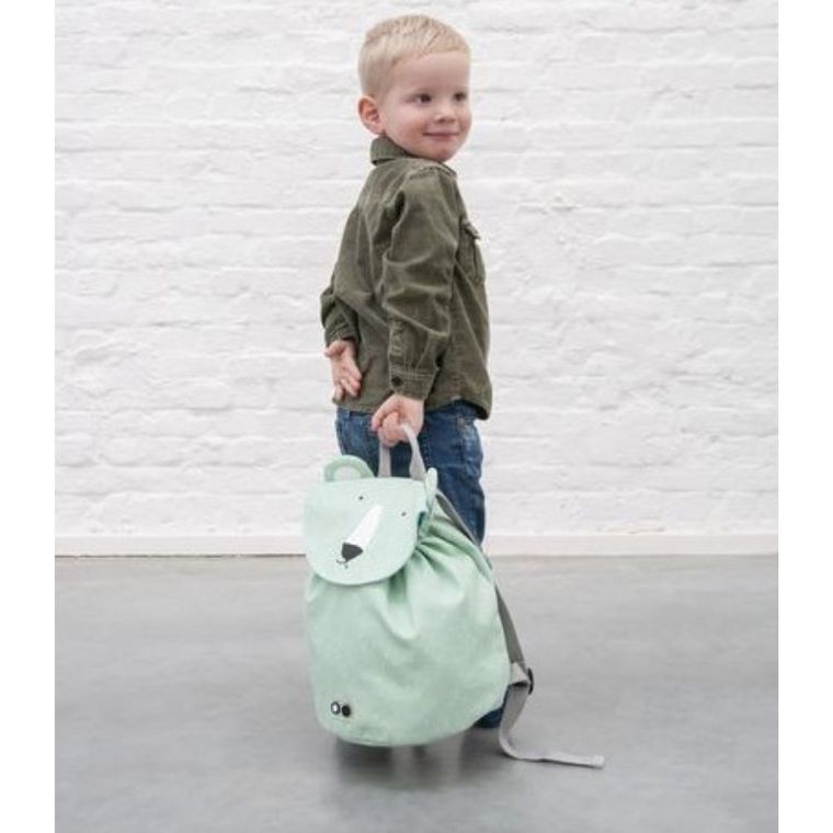 Trixie Baby, plecak dla przedszkolaka, ze ściągaczem, Miś Polarny