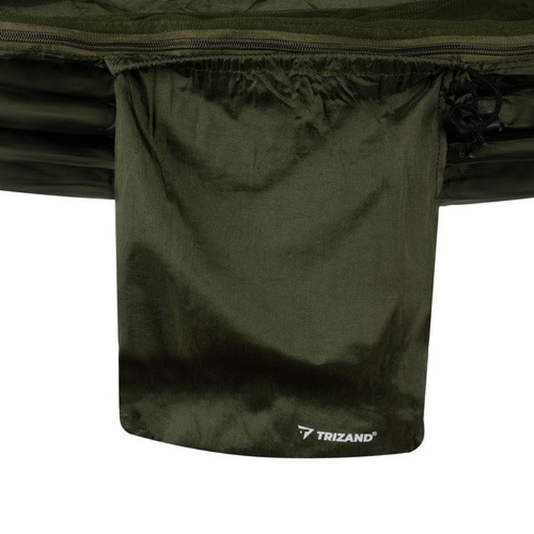 Trizand, hamak turystyczny z tarpem i moskitierą