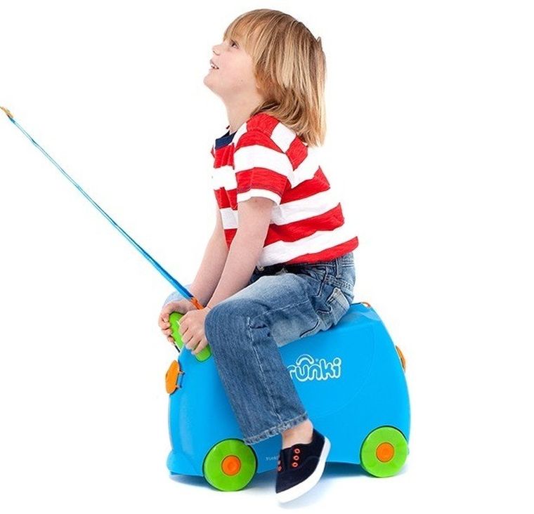 Trunki, Terrance, jeżdżąca walizeczka