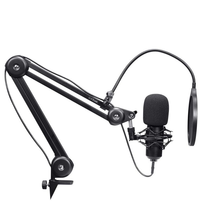 Trust, GXT 270 Emita II, mikrofon, czarny