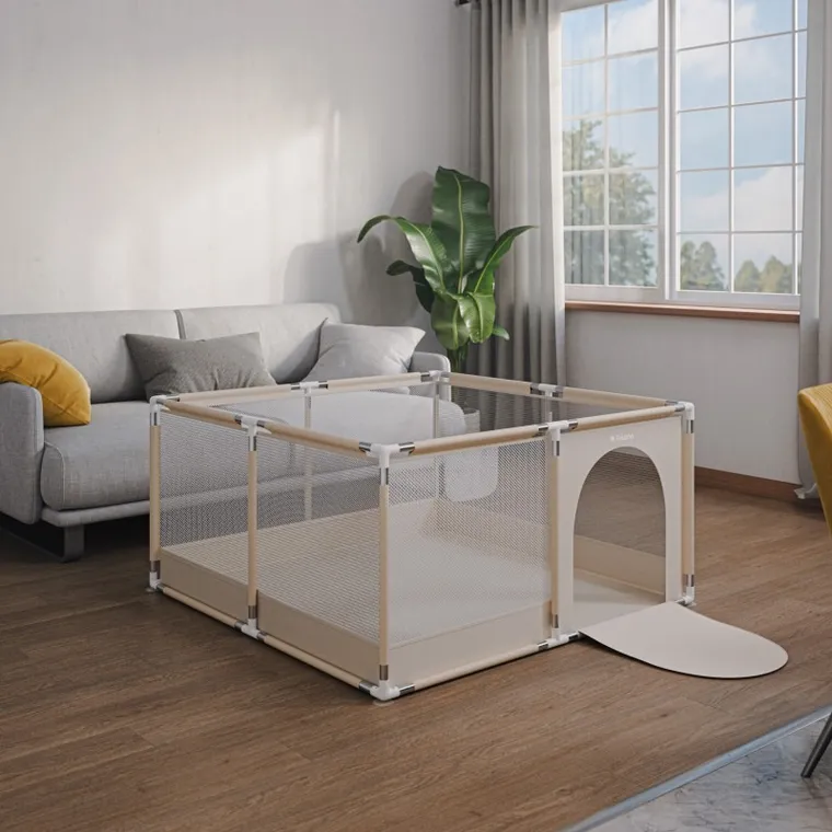 Tulano, Cozy 20, kojec dla dzieci, beżowy, 130 cm