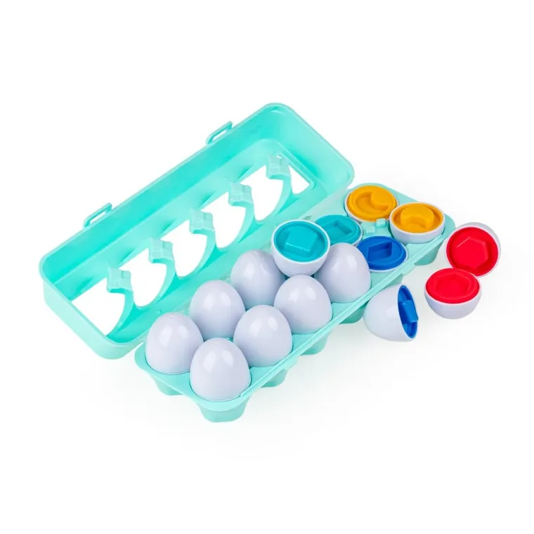 TuliFun, Jajka, Zabawa kształtami, sorter kształtów