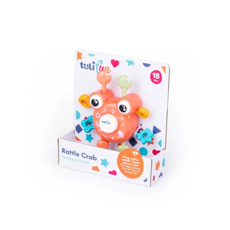 TuliFun, Terkoczący Krab, zabawka sensoryczna