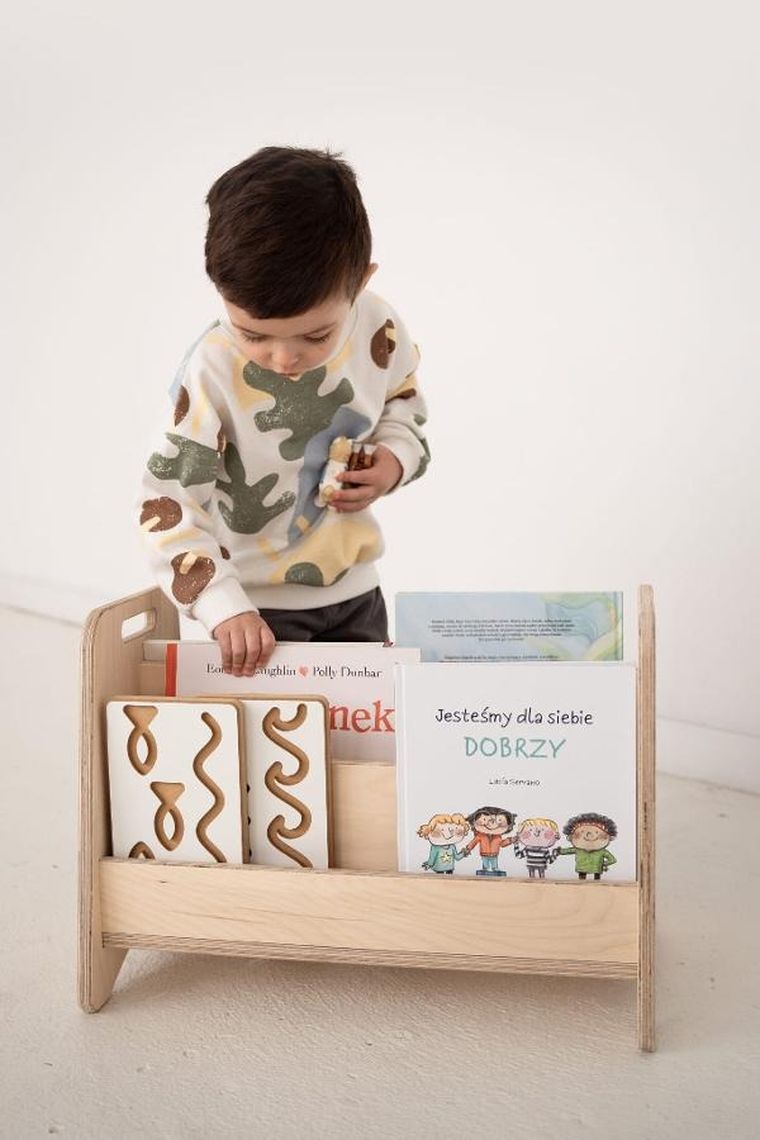 tupti.wood, biblioteczka montessori