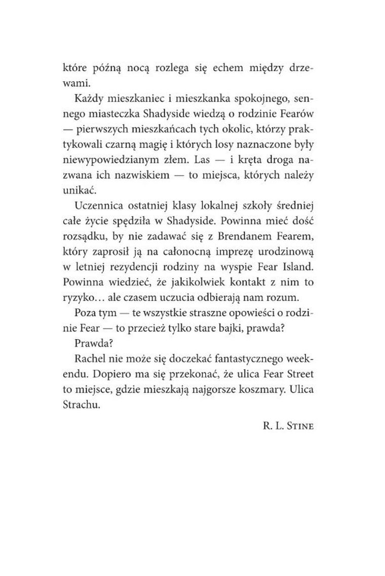 Ulica Strachu. Zabójcze gry