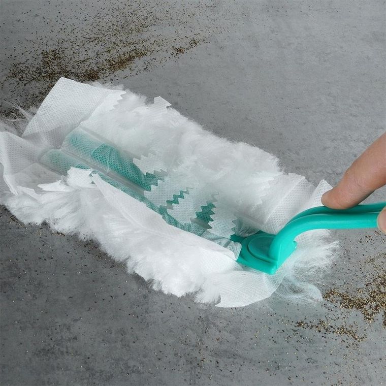 Ultra Clean, szczotka do kurzu z wkładami wymiennymi, 28 cm, 4 elementy