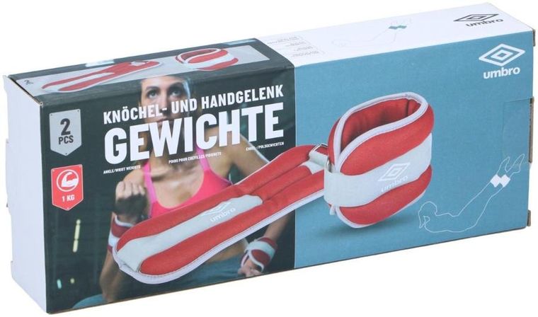 Umbro, obciążenie na przeguby, neoprenowe, soft, 2-1 kg