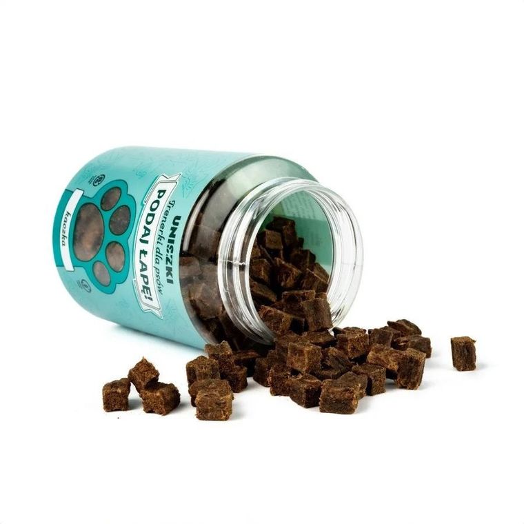 Uniszki, Trenerki, kaczka, przysmak dla psa, 150g